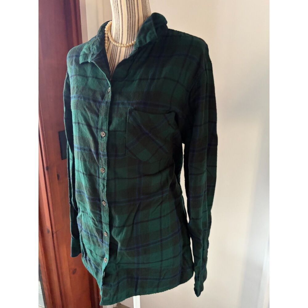 Old Navy Timeless Cozy Cabin Grunge Casual Fall Outdoors Classic Flannel Shirt